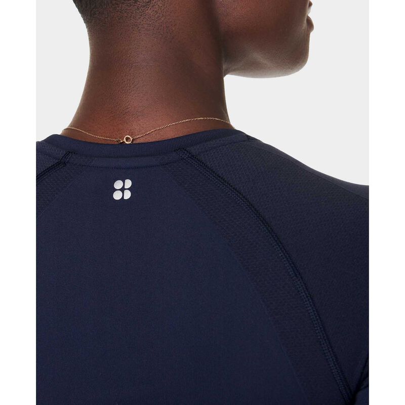 Sweaty Betty Athlete Crop Seamless Workout T-Shirt image number 2